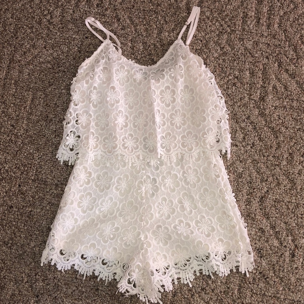 Romper - White